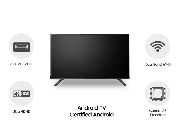 TV   50 Inches Smart LED